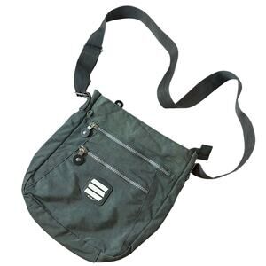 Suvelle Crossbody Travel Bag Purse Gray Pockets